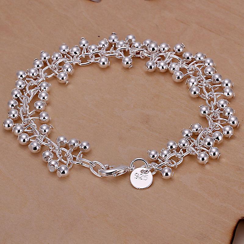 Unisex Women's 925 Sterling Silver Bracelet 8 Inches 2.6mm Lobster L2