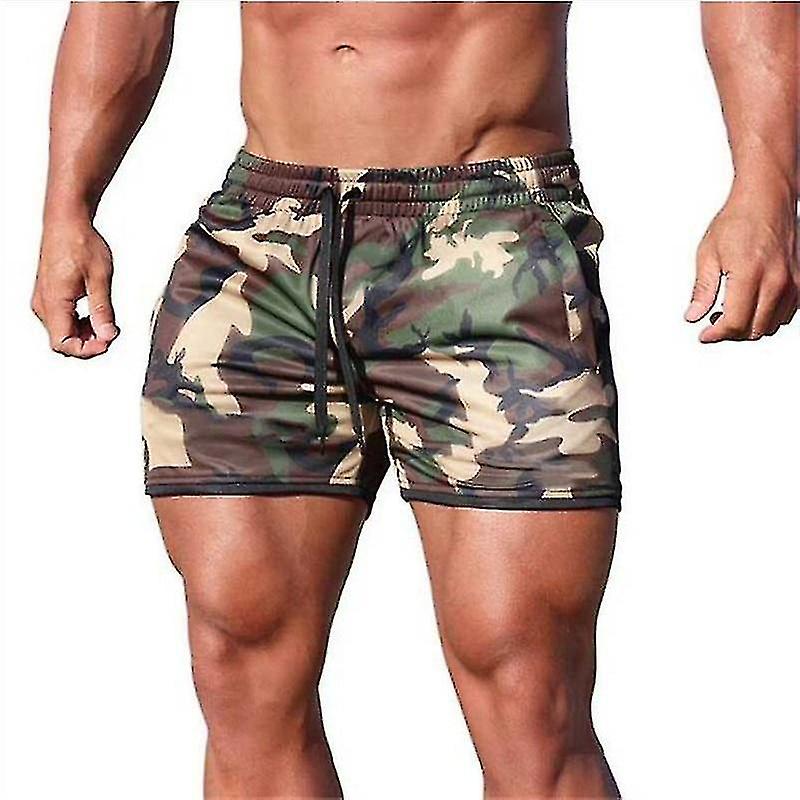Uomo Fitness Bodybuilding Sportswear Pantaloncini