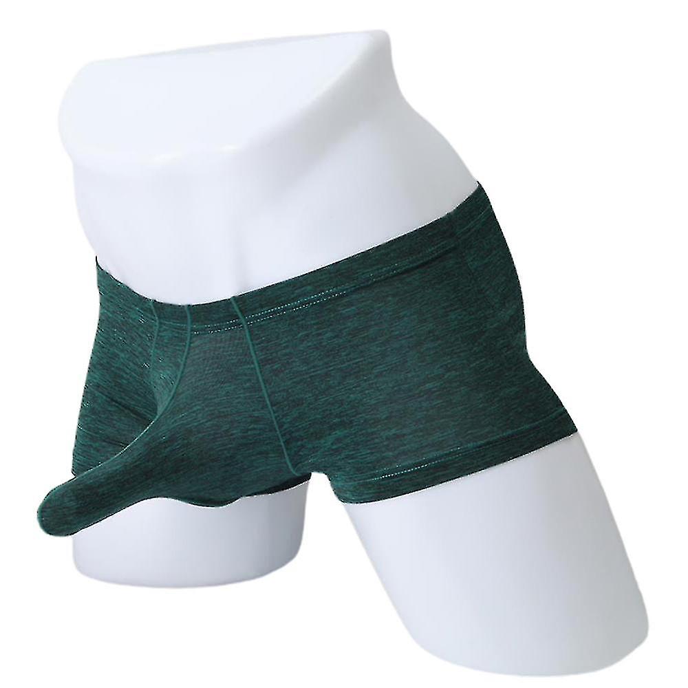 Uomo Sexy Underwear Big Bulge Pouch Boxer Shorts Traspirante Trunks Slip