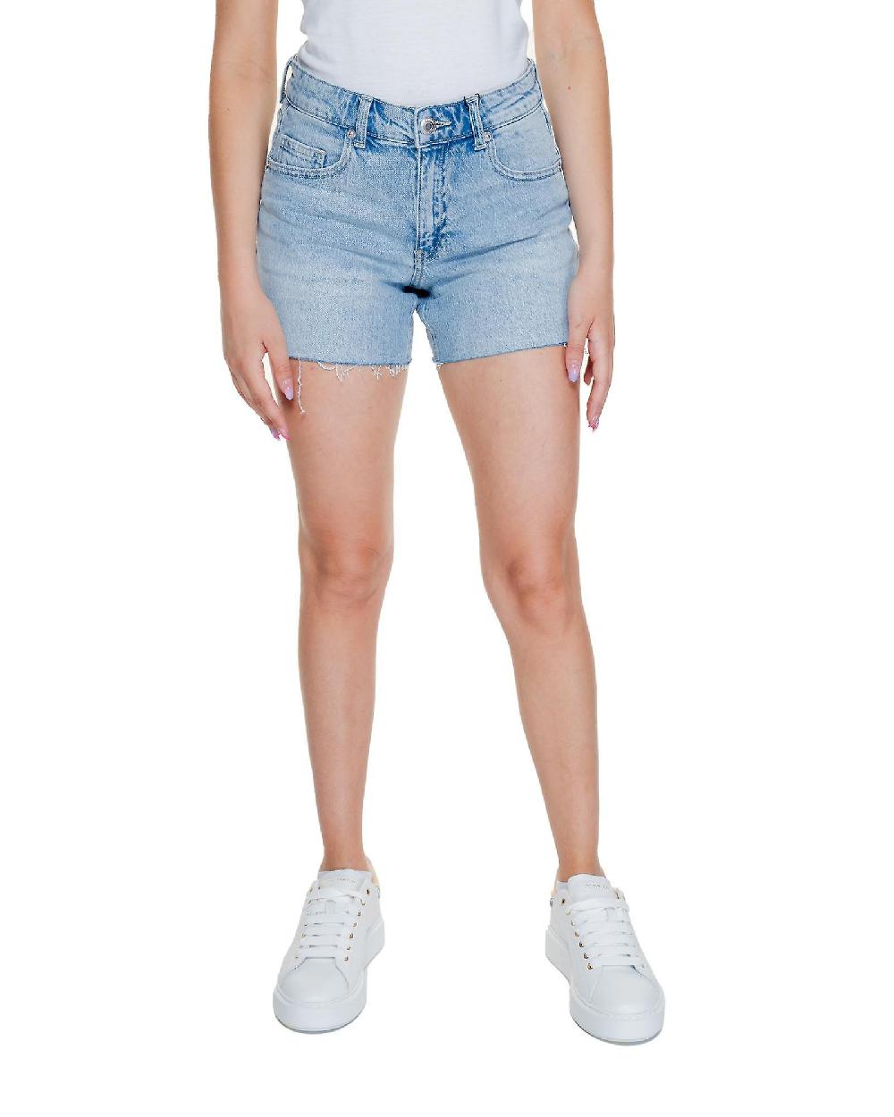 Vero Moda Women's Blue Denim Shorts