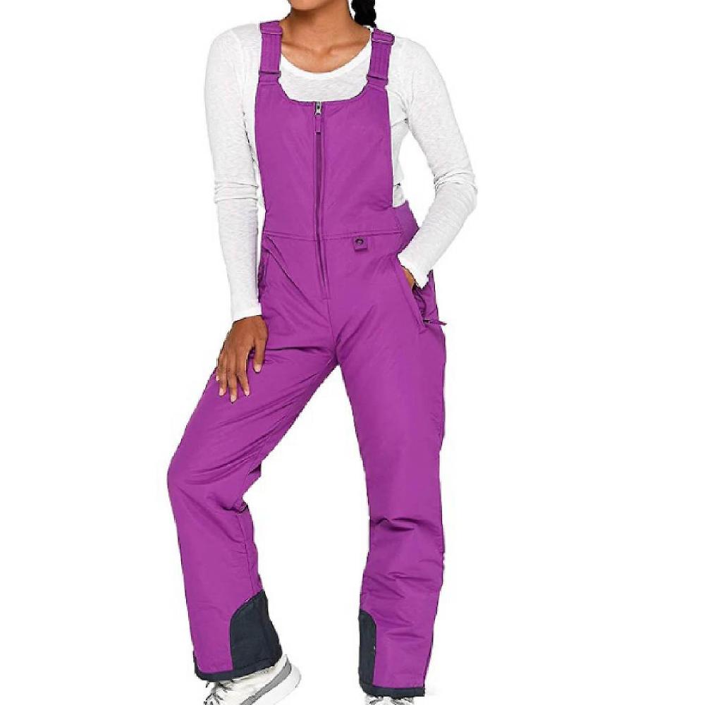 Waterproof Skiing Bibs Breathable Wind Resistant Zipper Design Snow Overalls For Ski