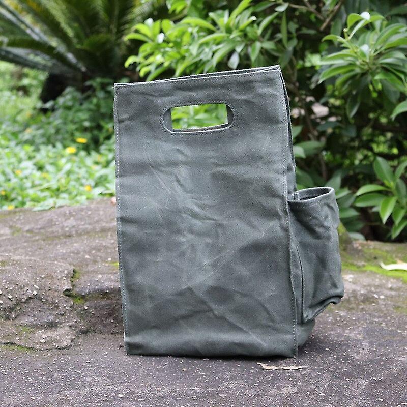 Wax Takeaway Coffee Lunch Bags For Camping Shopping Handbags of Fruits Bread Baking Vegetable Drinkstuff Clutch takeout bag tote Lunch Boxes & Totes