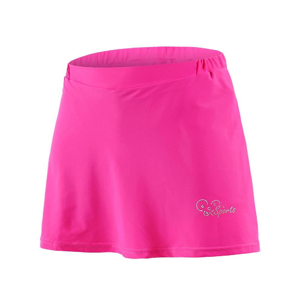 Women 2-in-1 Cycling Skort With Gel Padded Liner Bike Shorts Quick Dry Athletic Sports Skirt