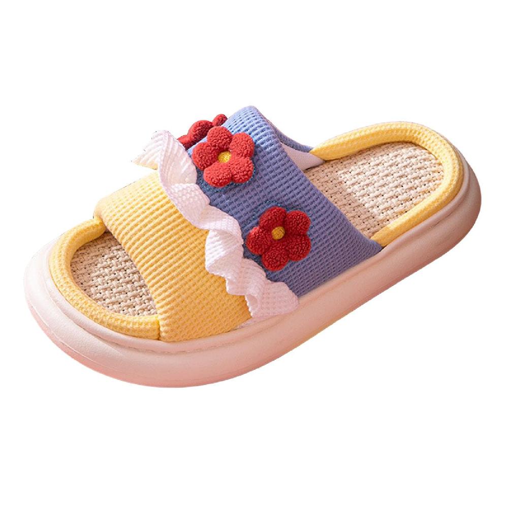 Women Cute Slippers Open Toe Summer Bathroom Sandals for Office Bathing Home