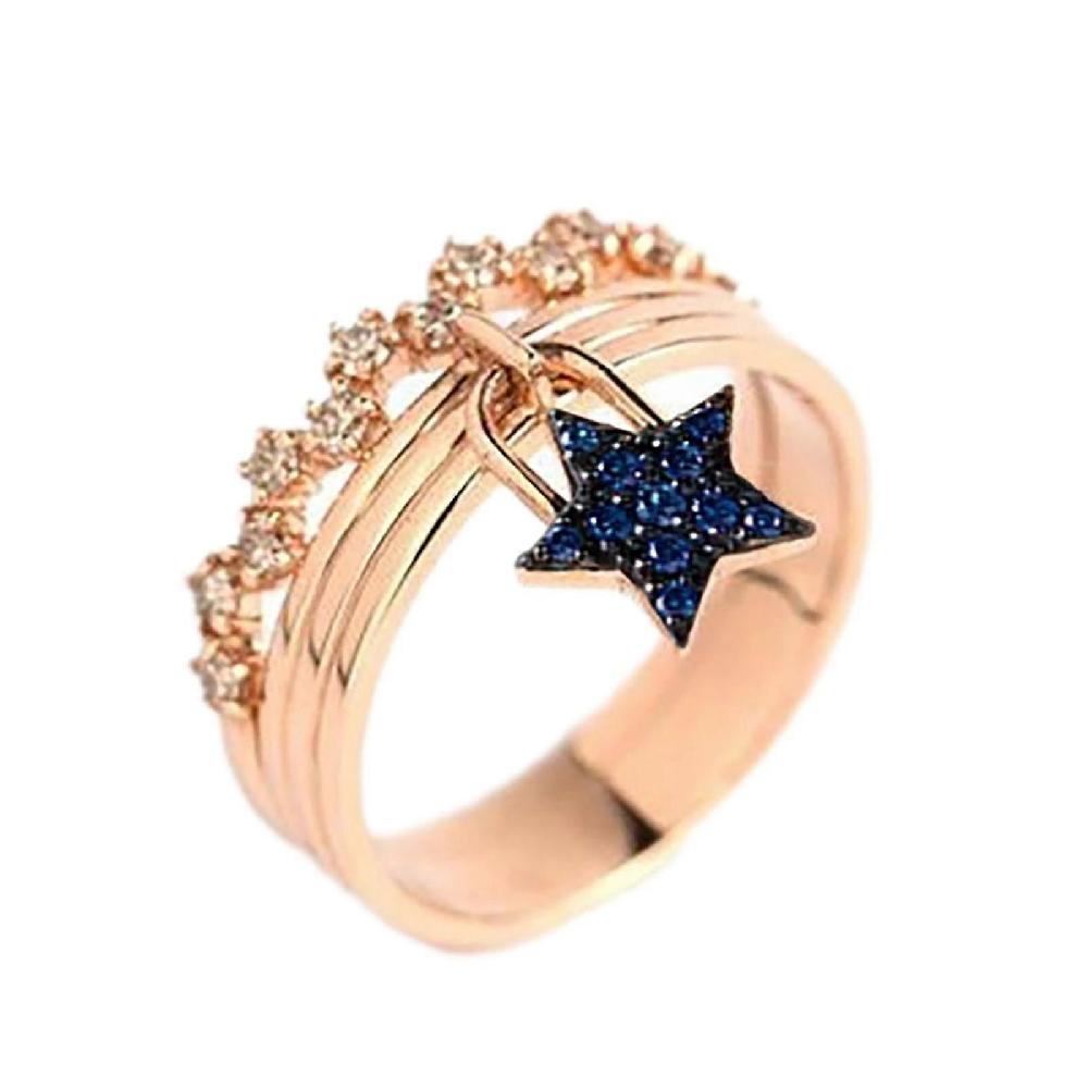 Women Fashion Jewelry Star Ring Fashion Ring For Women Jewelry Gift