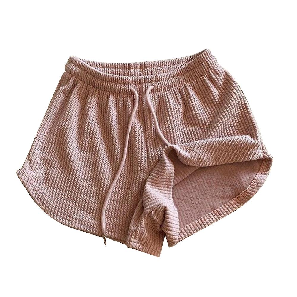 Women Gym Yoga Shorts Athletic Workout Solid Lounge Sweat Sports Pants Summer
