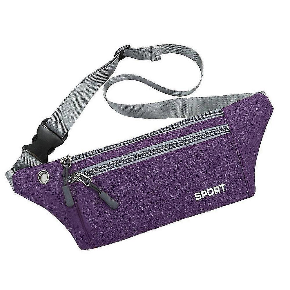 women men multi-function pockets outdoor sport leisure messenger waist packs bag