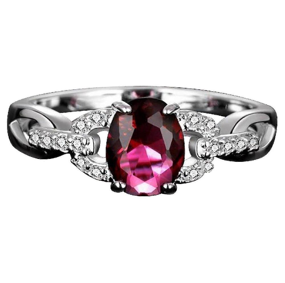 Women's Fashion Creative Diamond And Gemstone Style Ring