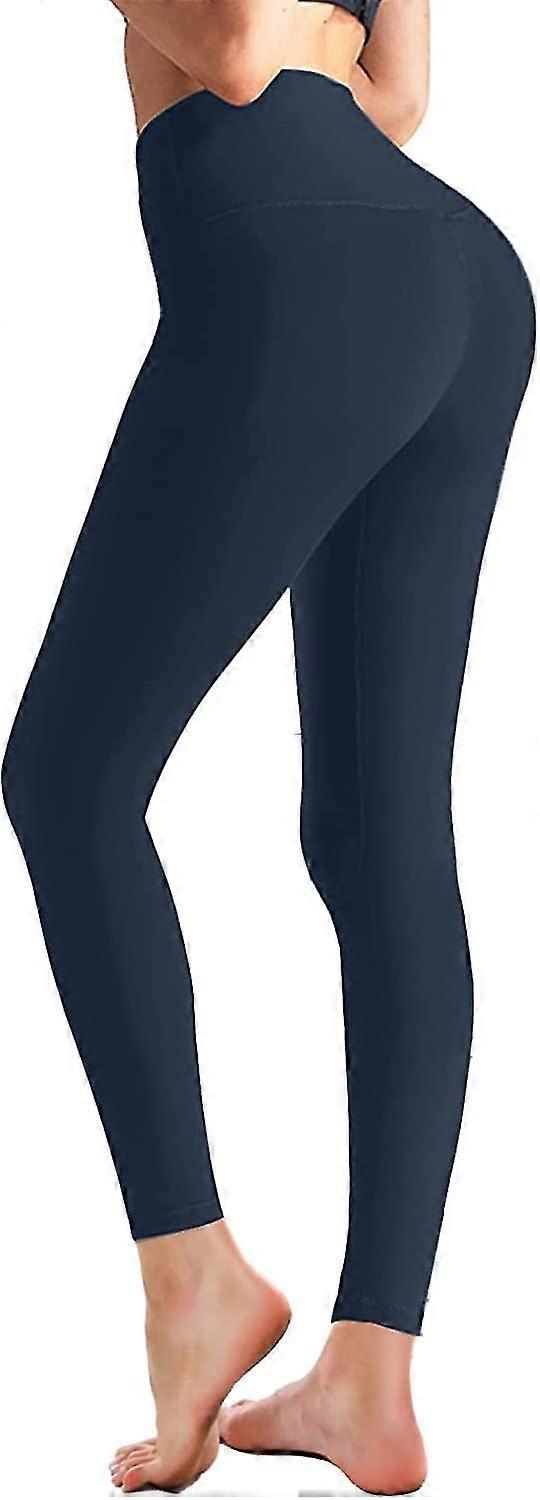 Women's Fleece Lined Leggings Winter High Waisted Soft Stretch Thermal Warm Workout Yoga Pants S-2xl