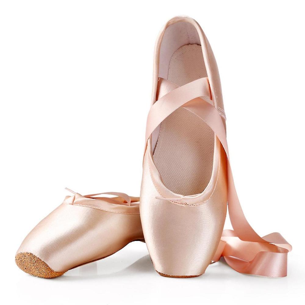 Women's Satin Ballet Flats Size 41 Perfect for Dance Class