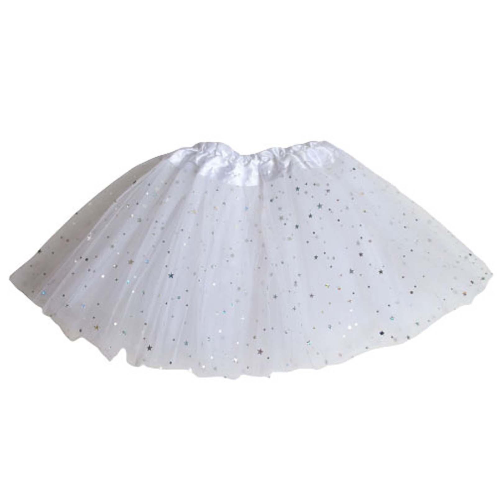 Women Skirts Toddler Baby Girls Party Multicolour Dance Ballet Costume Sequins Princess Skirts
