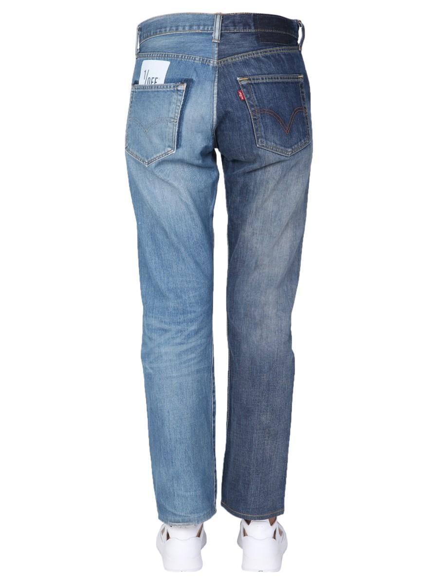 1/OFF JEANS 50/50 IN DENIM DI COTONE