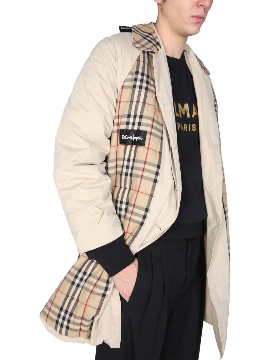 1/OFF TRENCH REMADE BURBERRY REVERSIBILE