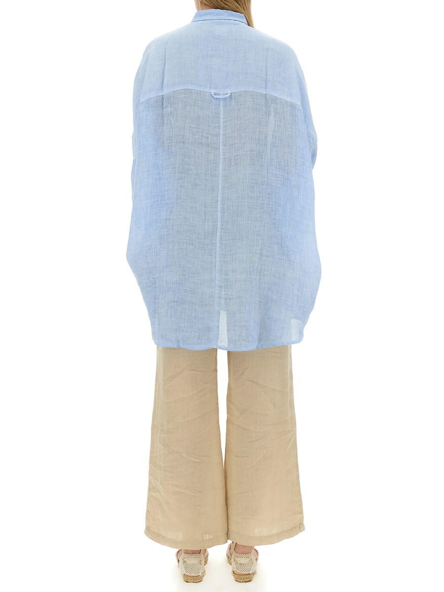 120% LINO CAMICIA IN LINO