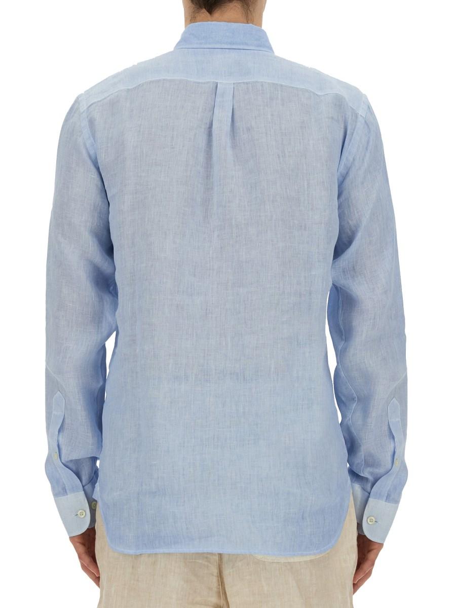 120% LINO CAMICIA REGULAR FIT