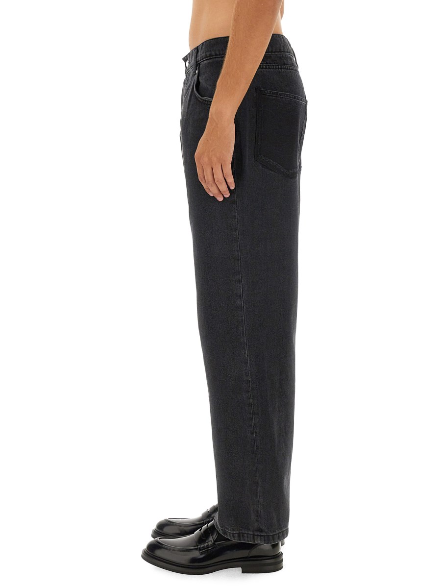 3.PARADIS JEANS REGULAR FIT IN DENIM DI COTONE