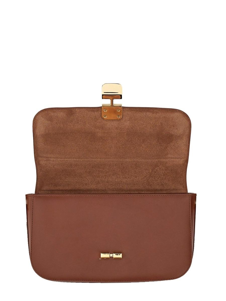 A.P.C. BORSA BAGUETTE "GRACE" IN PELLE
