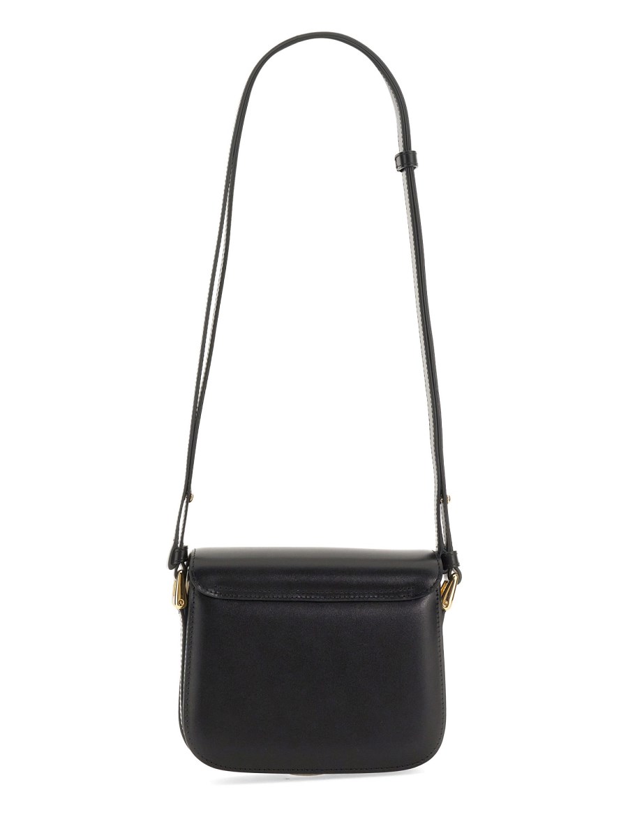 A.P.C. BORSA "GRACE" MINI IN PELLE SPAZZOLATA