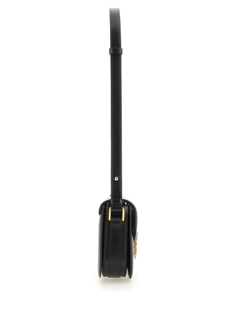 A.P.C. BORSA "GRACE" MINI IN PELLE SPAZZOLATA