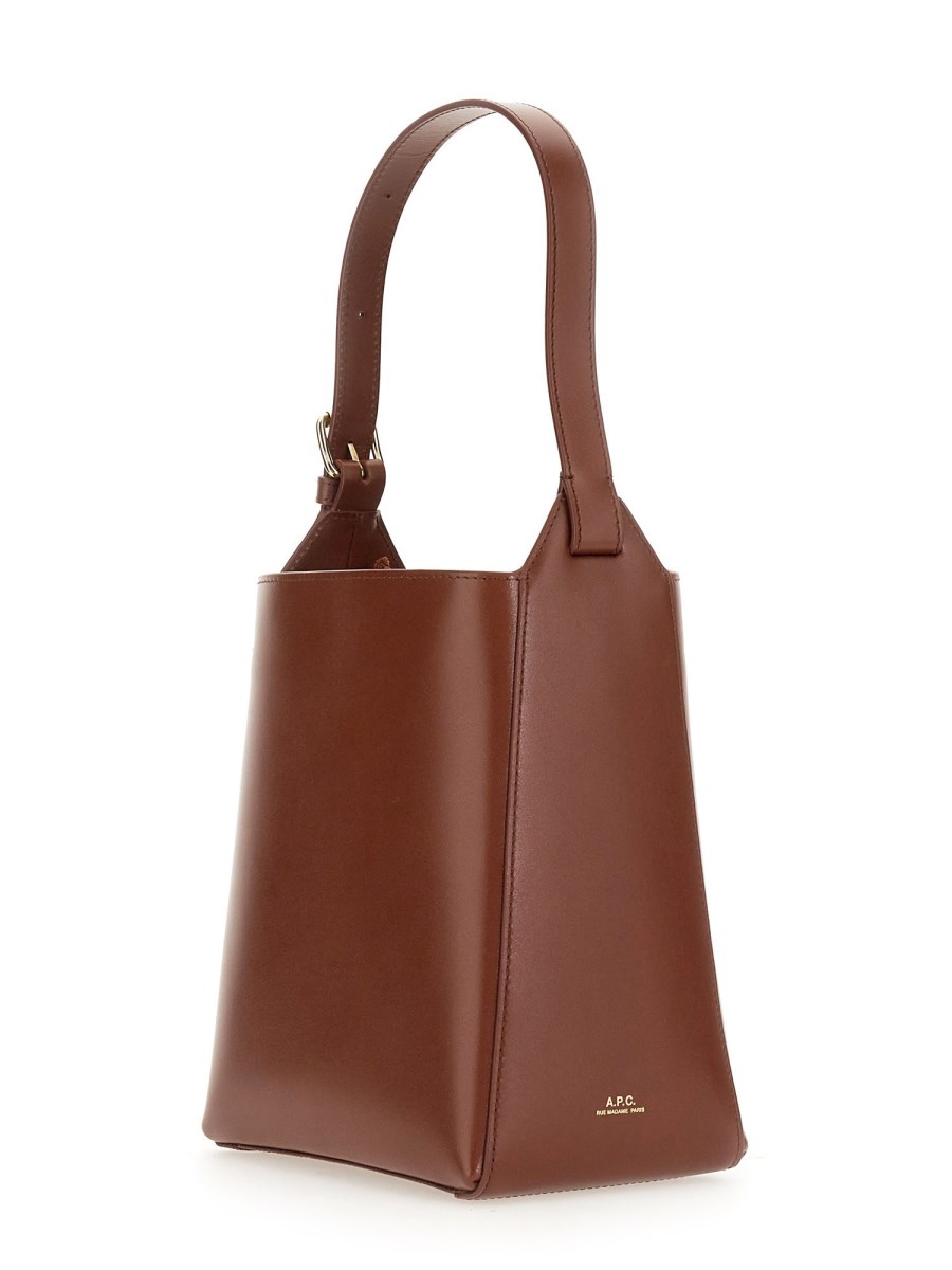 A.P.C. BORSA "VIRGINIE" SMALL IN PELLE