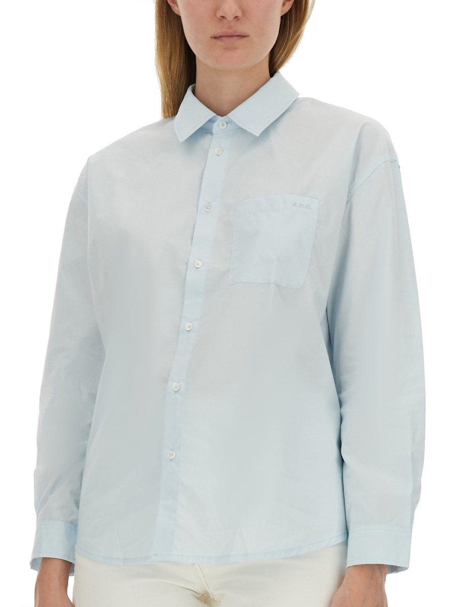 A.P.C. CAMICIA IN COTONE