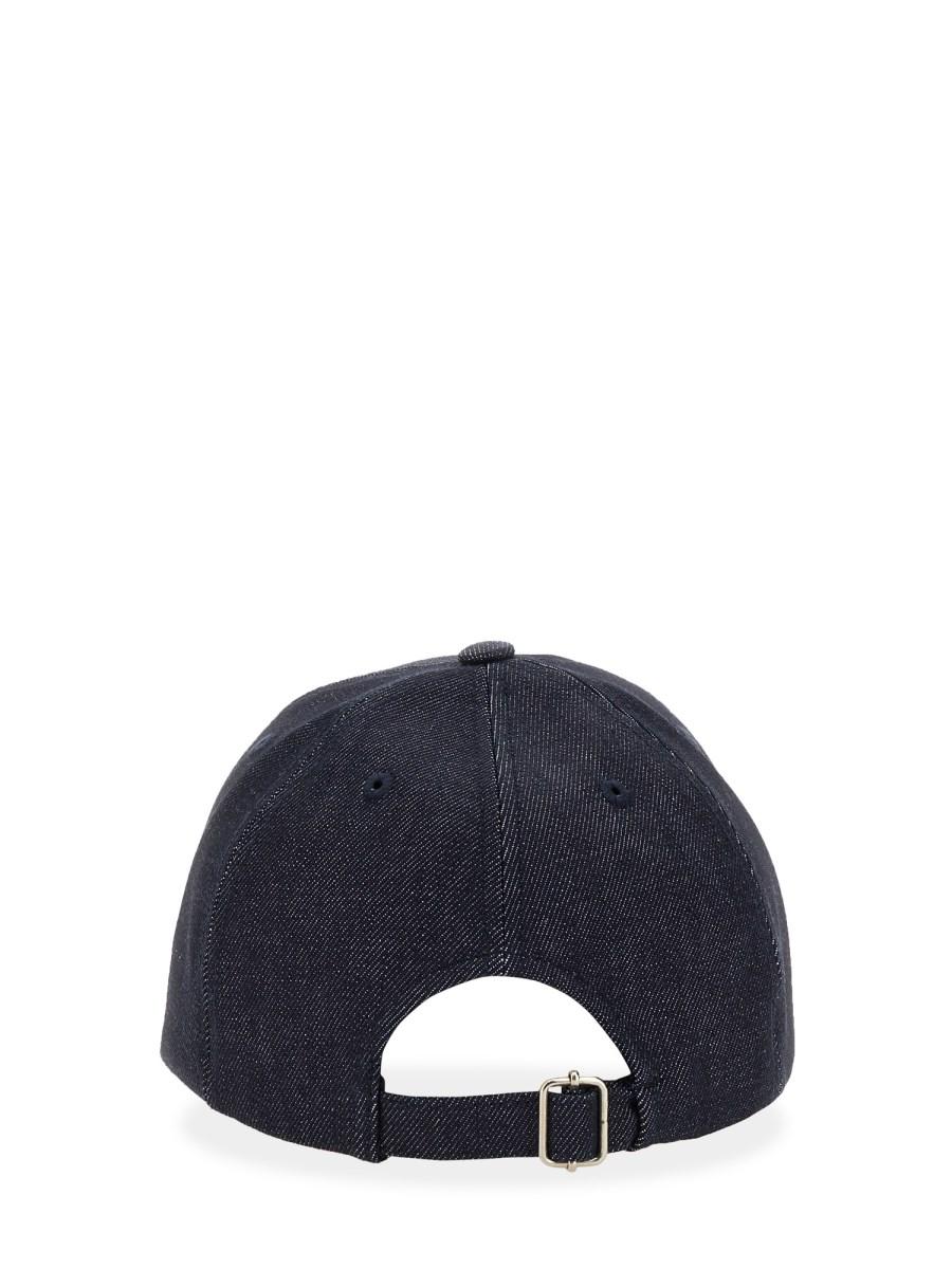 A.P.C. CAPPELLO DA BASEBALL IN COTONE CON LOGO