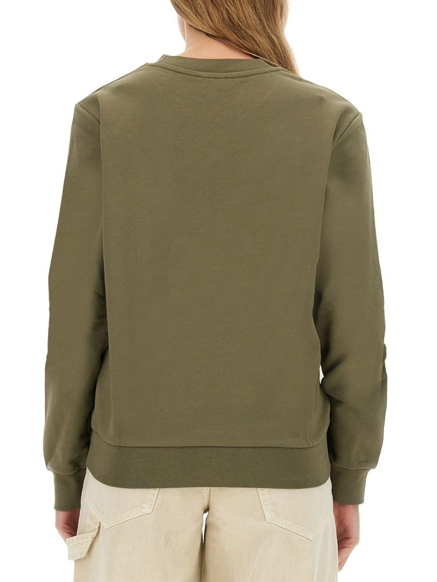 A.P.C. FELPA CON LOGO