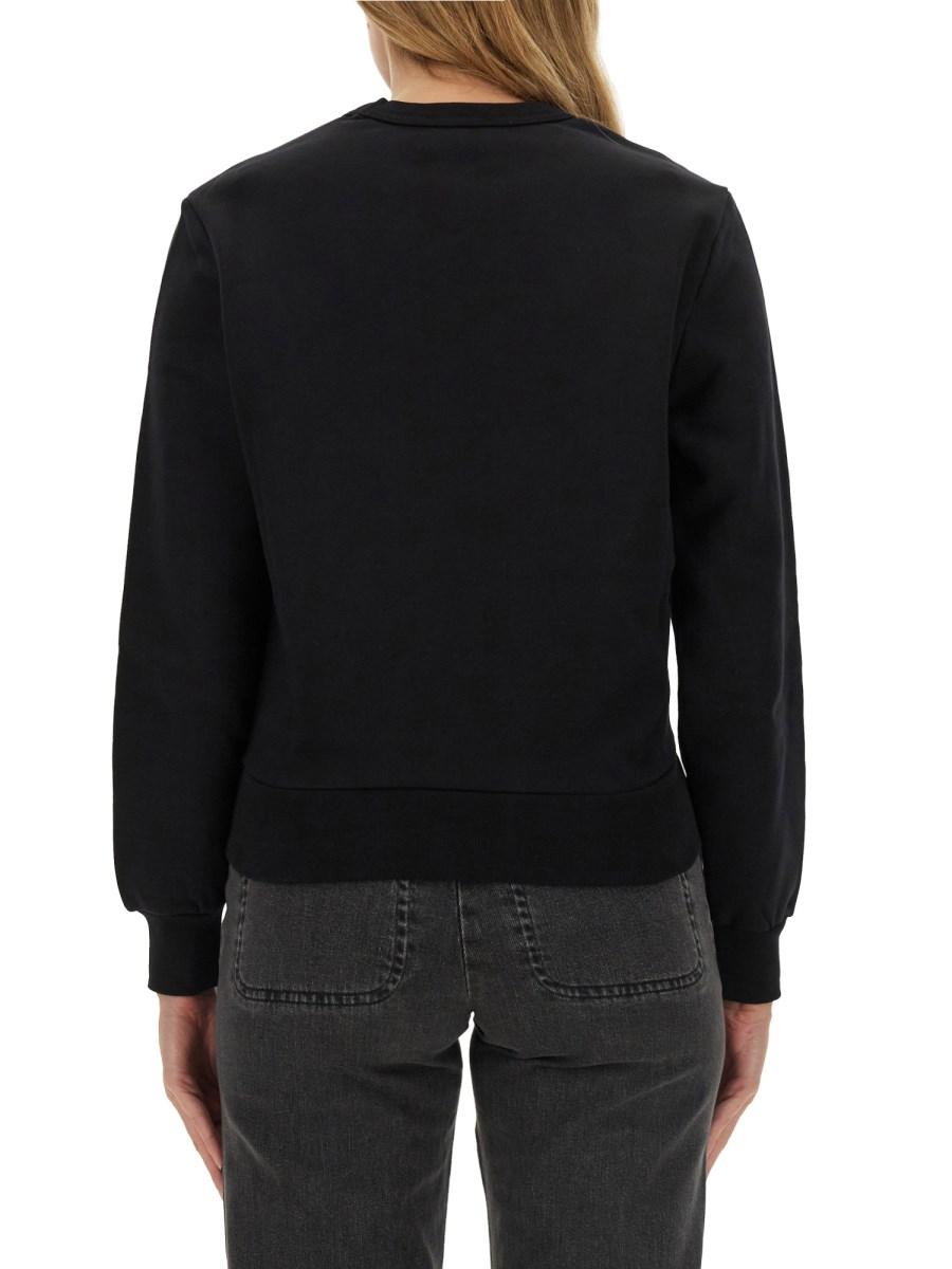 A.P.C. FELPA CON LOGO