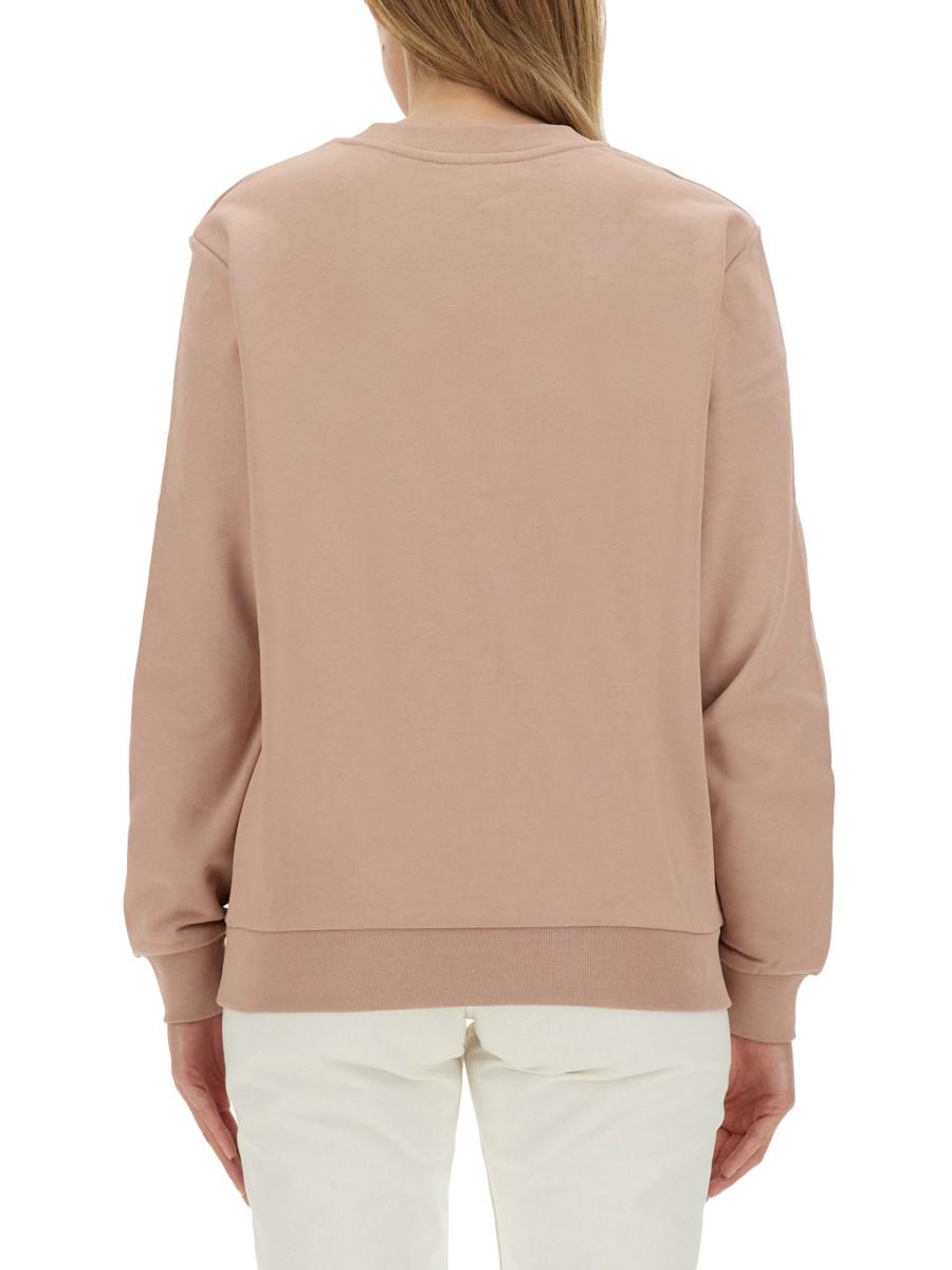 A.P.C. FELPA CON LOGO