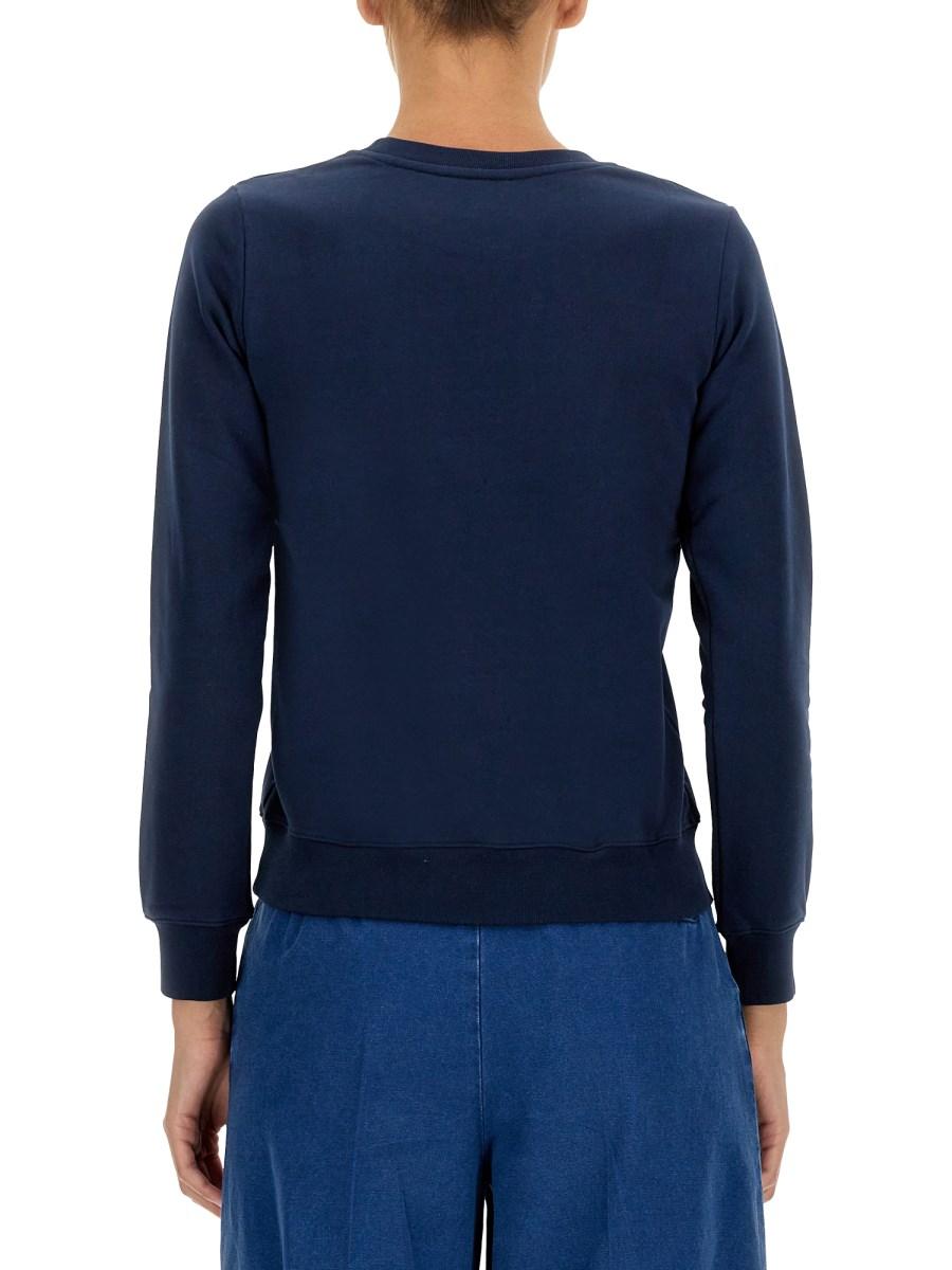 A.P.C. FELPA "SKYYE" IN COTONE