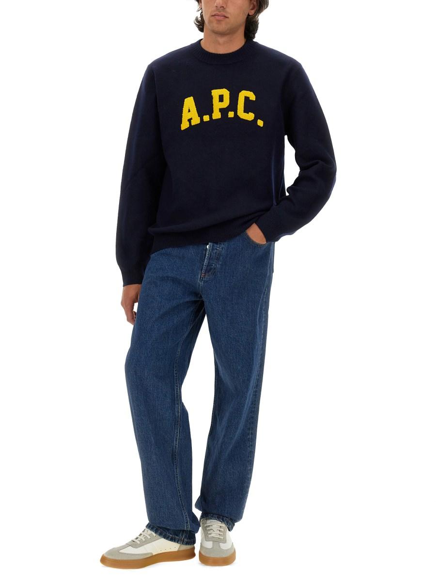 A.P.C. JEANS "FAIRFAX" IN COTONE