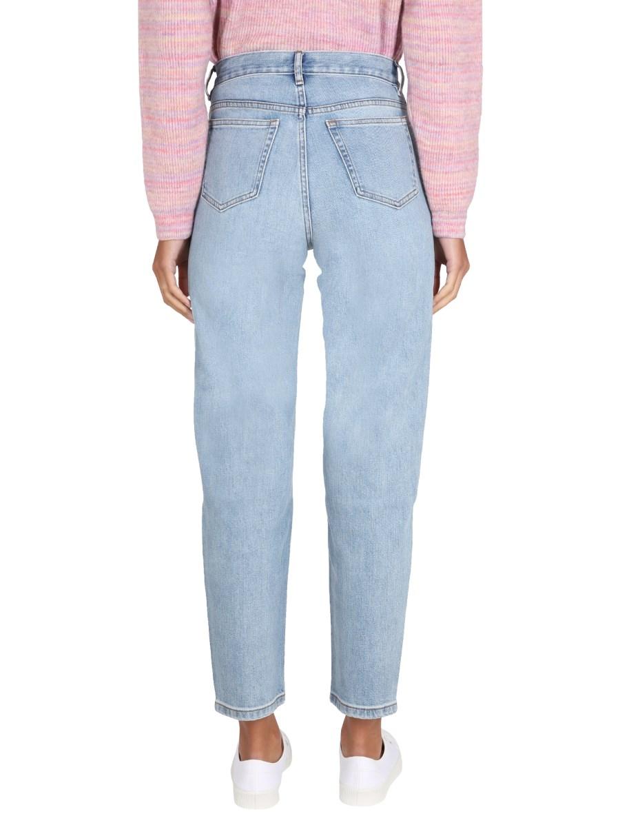 A.P.C. JEANS MARTIN IN DENIM DI COTONE