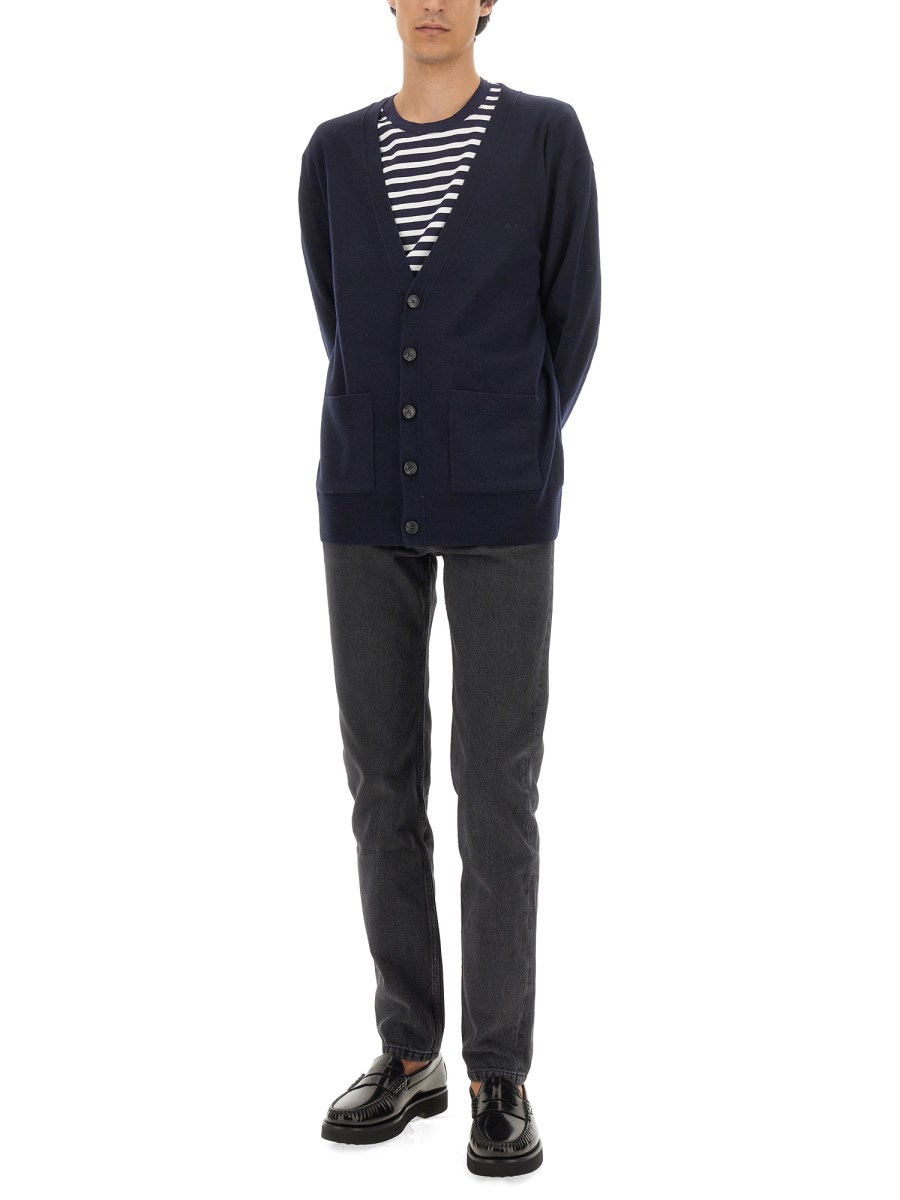 A.P.C. JEANS NEW PETITE IN DENIM DI COTONE