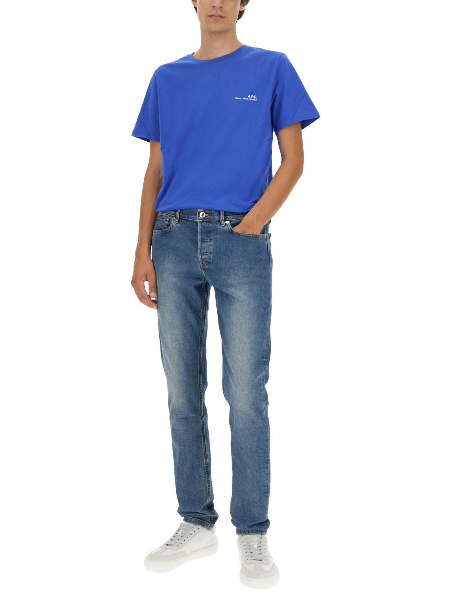 A.P.C. JEANS PETIT NEW STANDARD IN DENIM DI COTONE