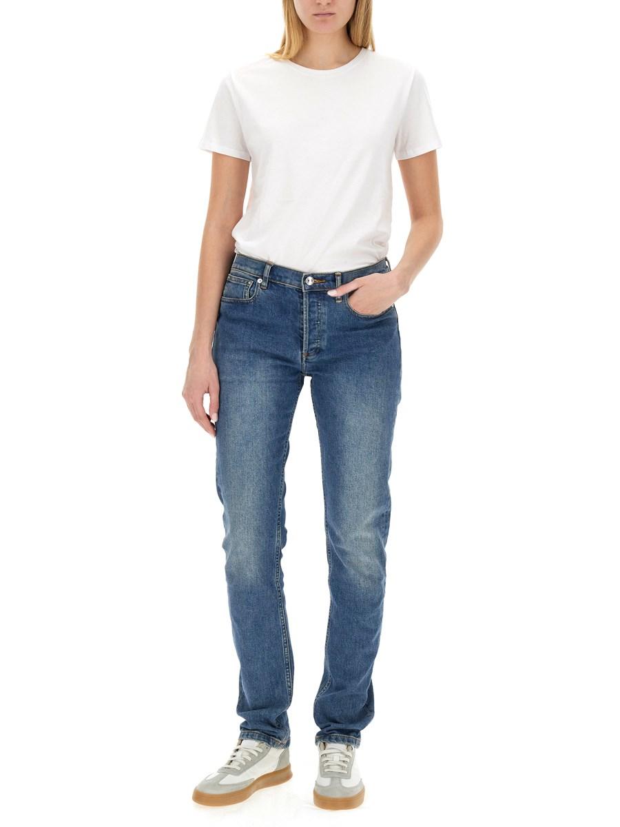A.P.C. JEANS PETIT NEW STANDARD IN DENIM DI COTONE