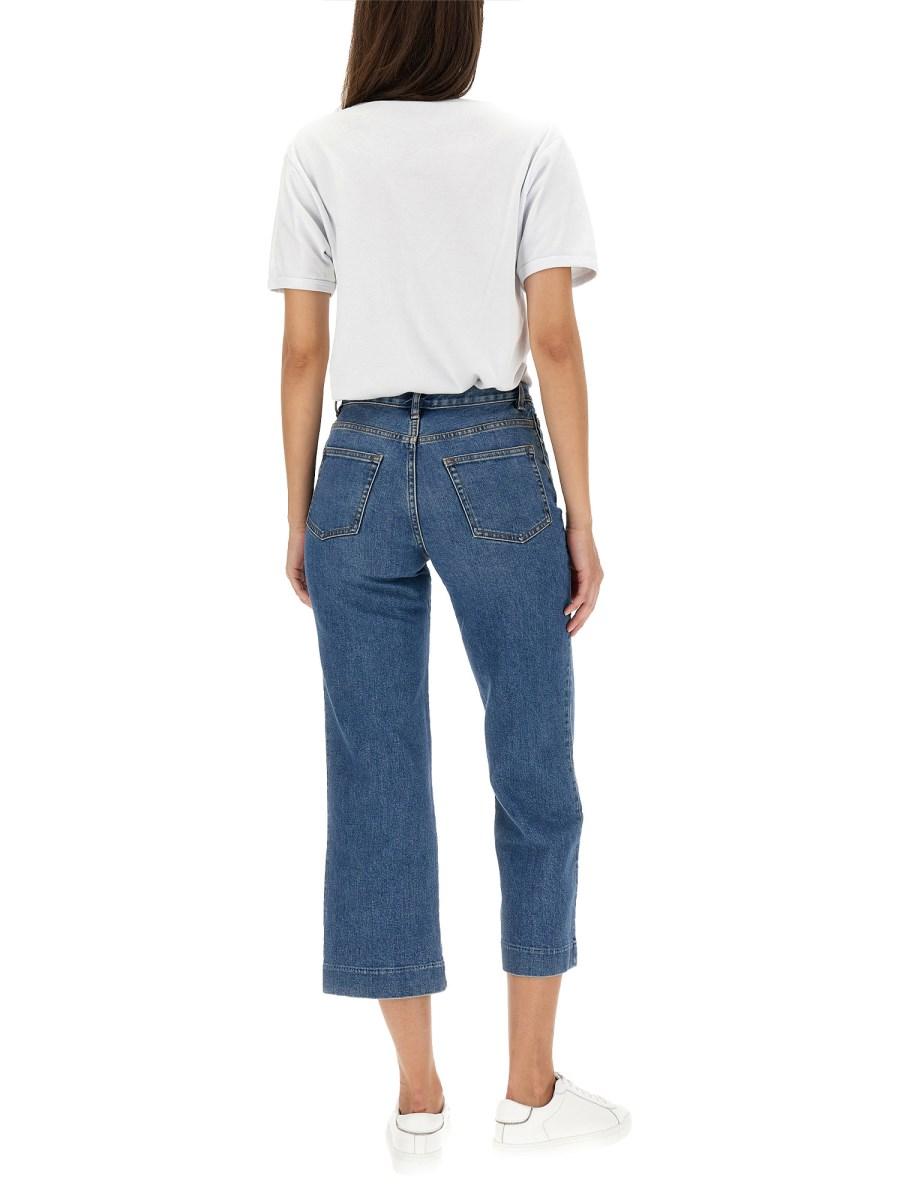 A.P.C. JEANS SAILOR FIT IN DENIM DI COTONE