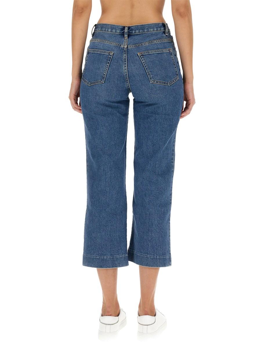 A.P.C. JEANS SAILOR FIT IN DENIM DI COTONE