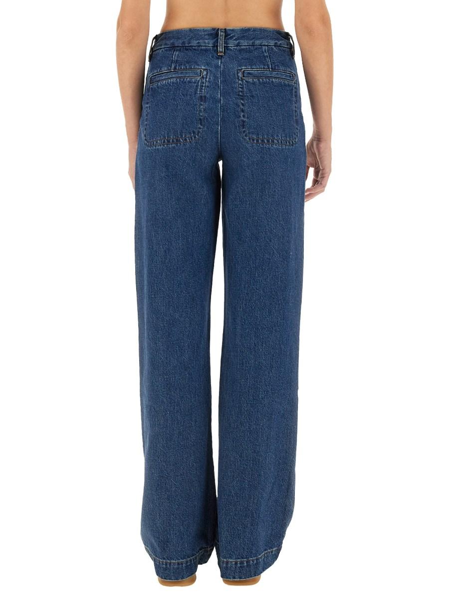 A.P.C. JEANS SEASIDE IN COTONE
