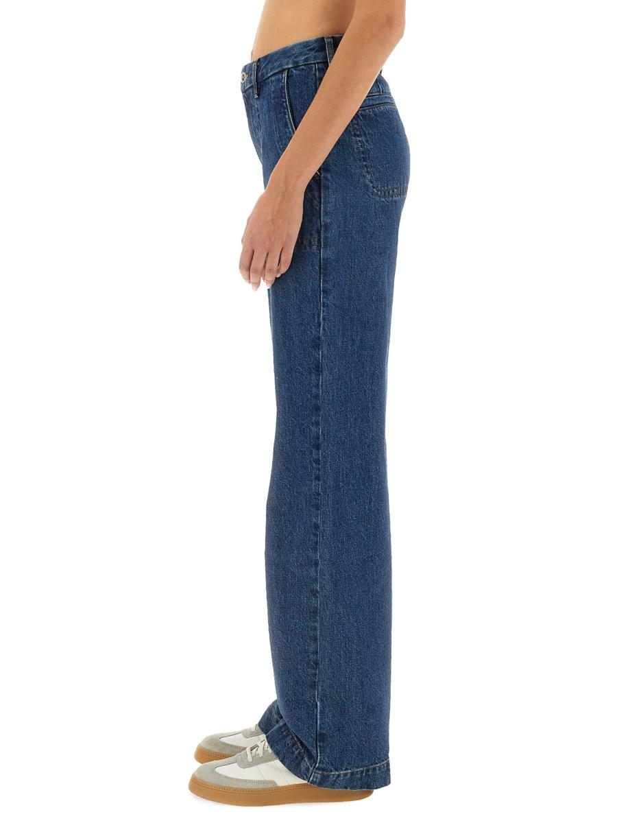 A.P.C. JEANS SEASIDE IN COTONE