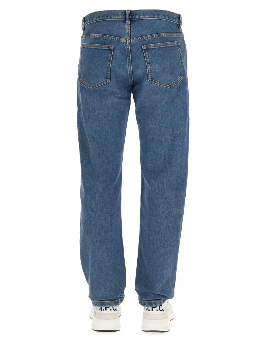 A.P.C. JEANS STRAIGHT LEG IN DENIM DI COTONE