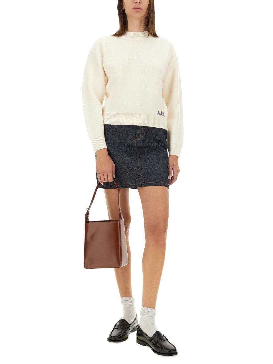 A.P.C. MAGLIA ESTHER IN LANA