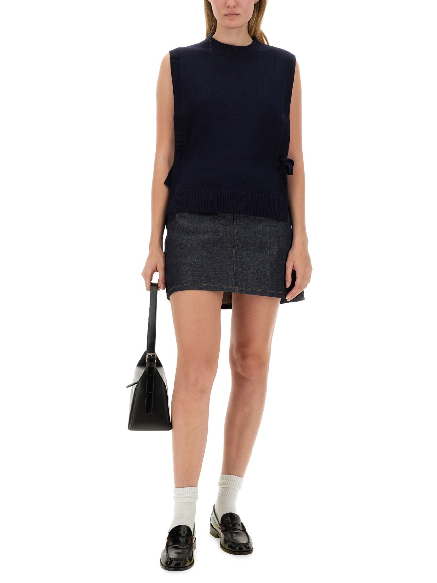 A.P.C. MAGLIA "MARGOT" IN LANA