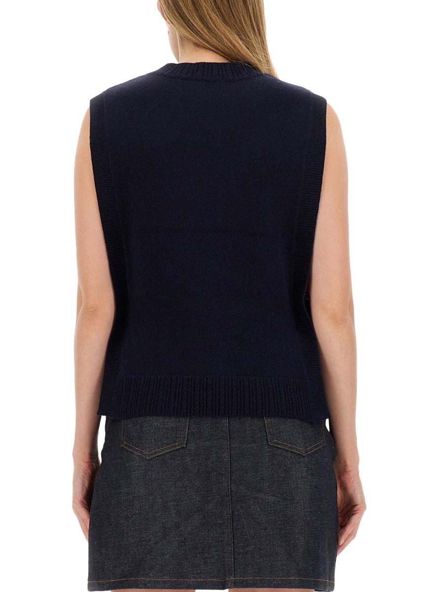 A.P.C. MAGLIA "MARGOT" IN LANA