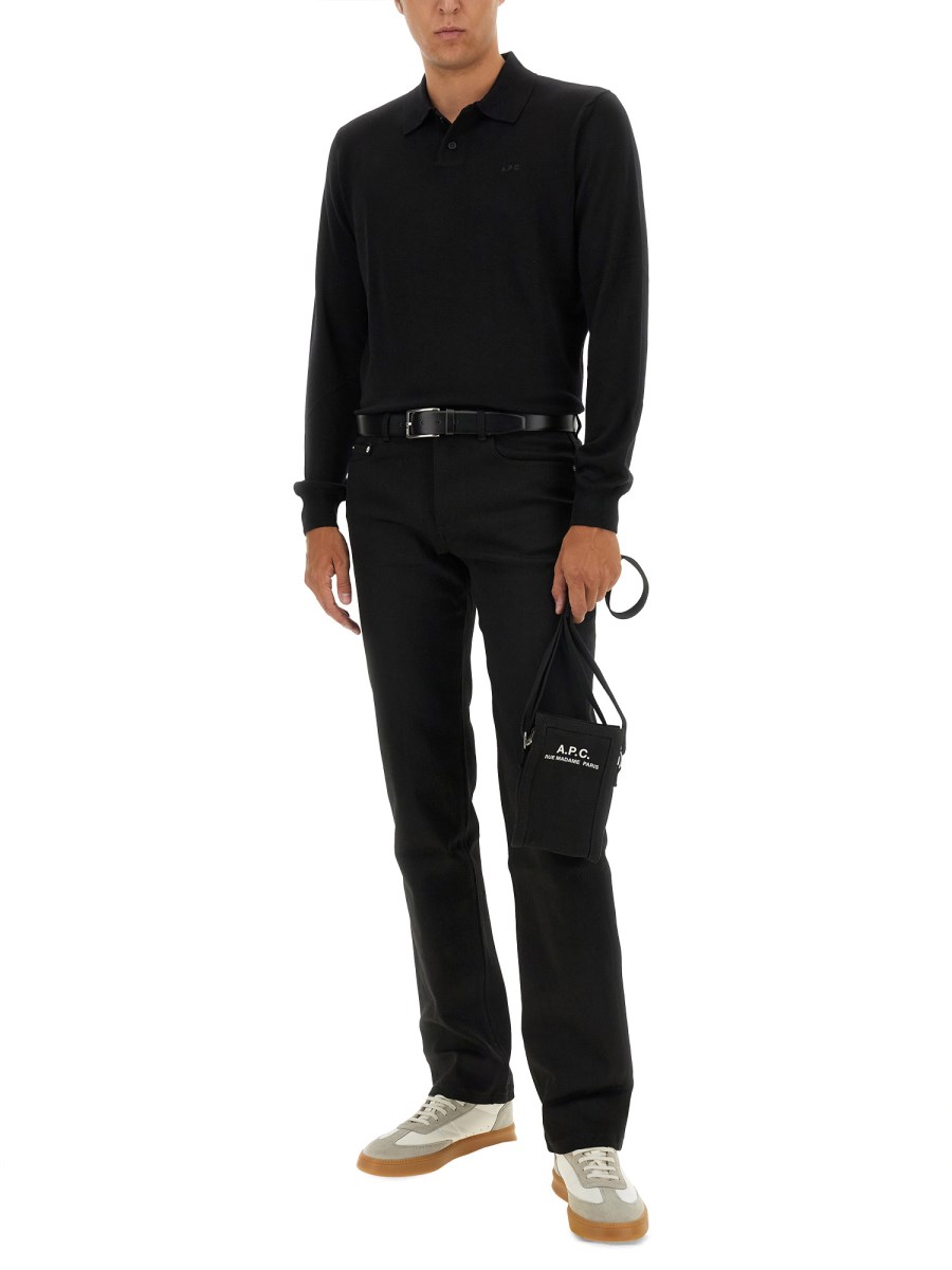 A.P.C. POLO JACOB IN LANA MERINO