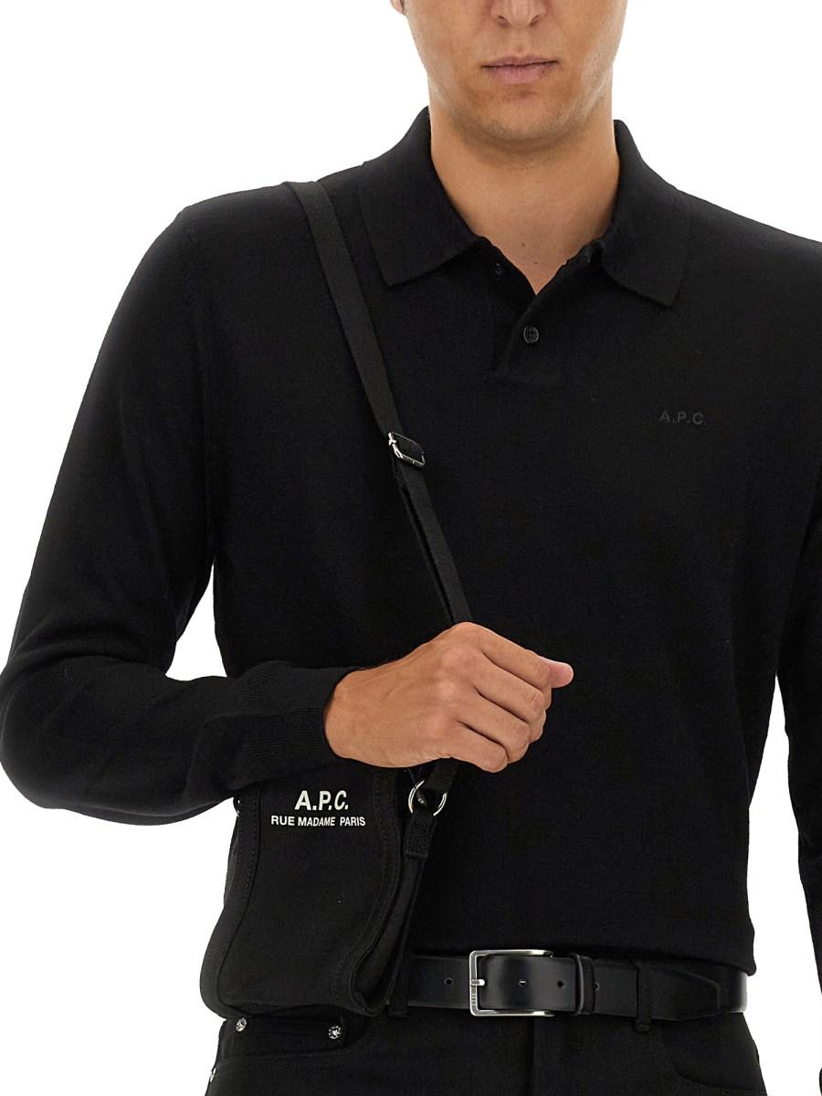 A.P.C. POLO JACOB IN LANA MERINO