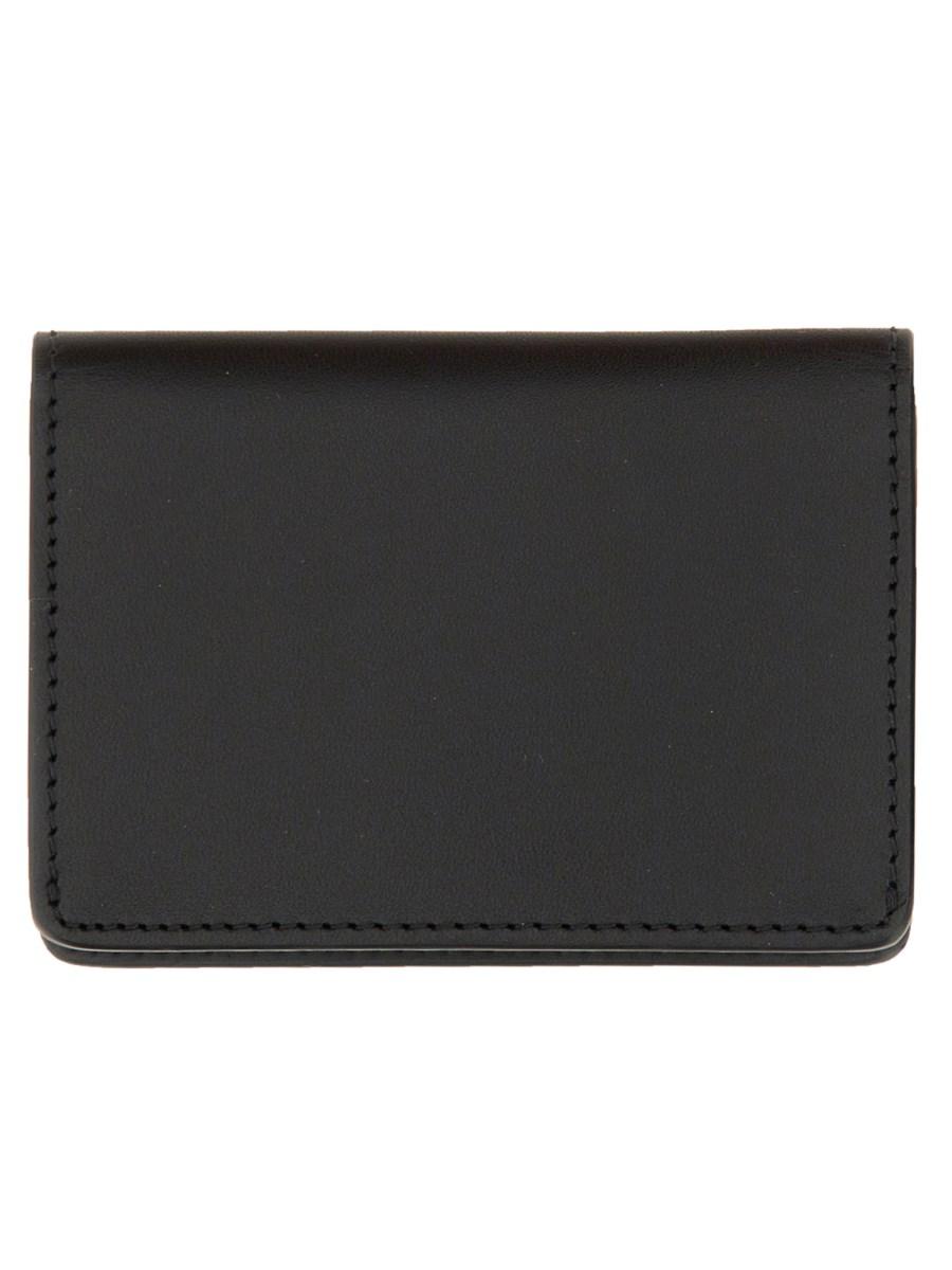 A.P.C. PORTACARTE STEFAN HORIZON IN PELLE