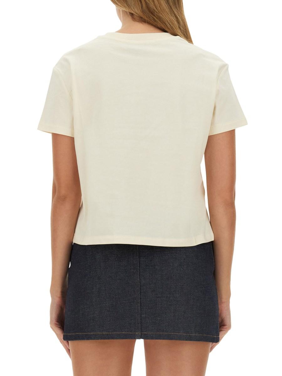 A.P.C. T-SHIRT CON LOGO