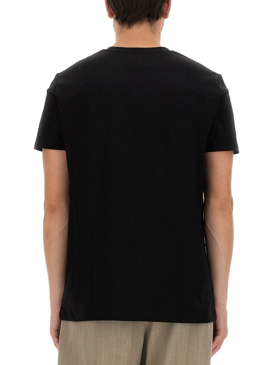 A.P.C. T-SHIRT IN COTONE CON LOGO