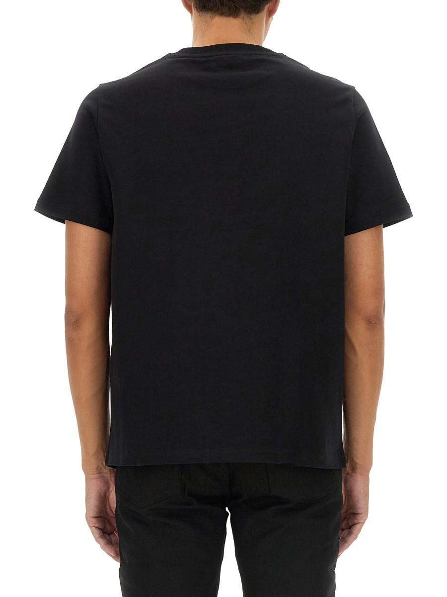 A.P.C. T-SHIRT IN JERSEY DI COTONE CON LOGO