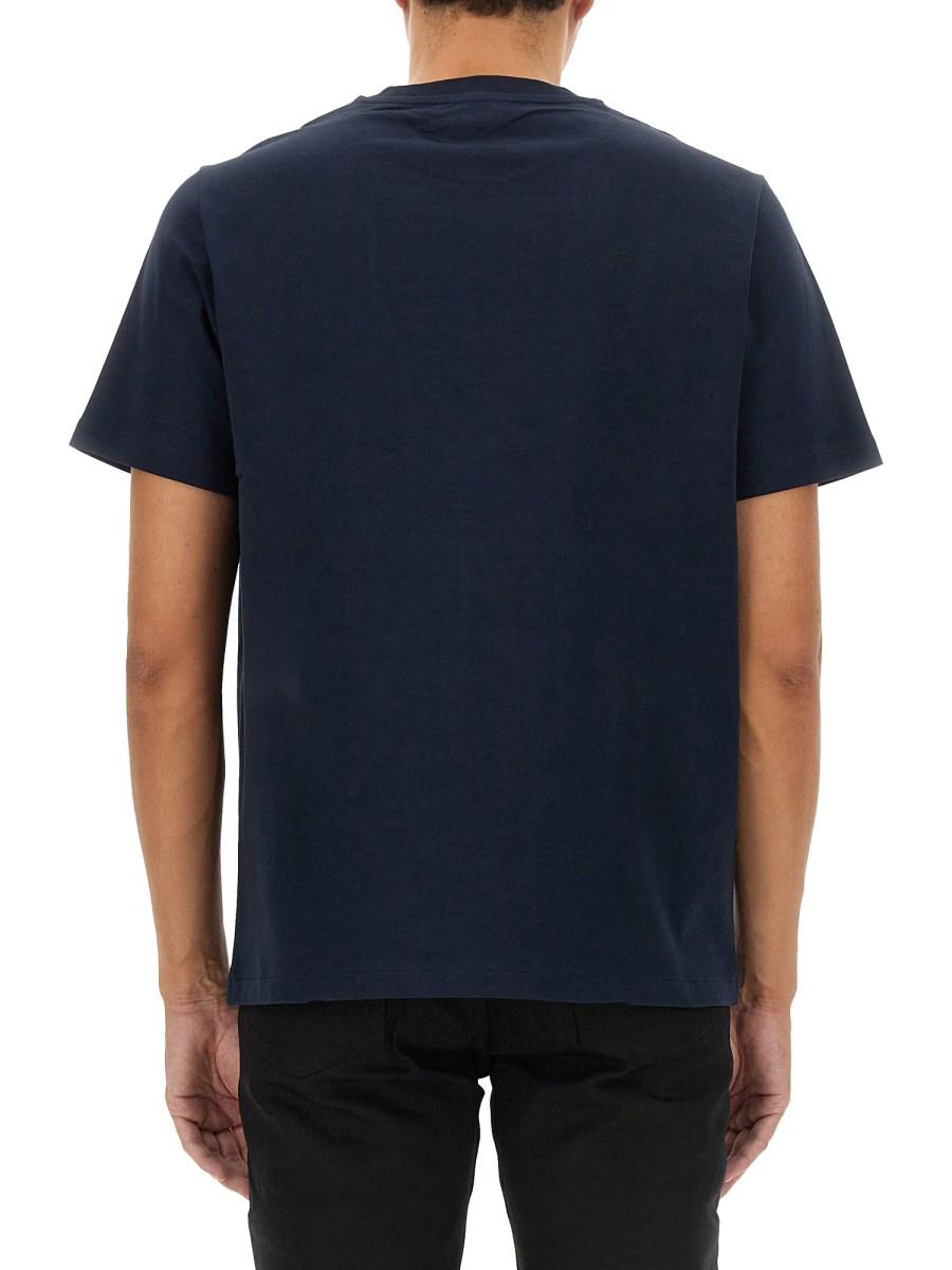 A.P.C. T-SHIRT IN JERSEY DI COTONE CON LOGO